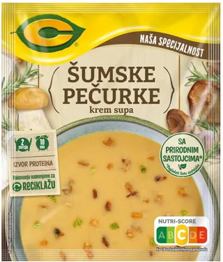 C SUPA OD SUMSKIH PECURAKA 50G