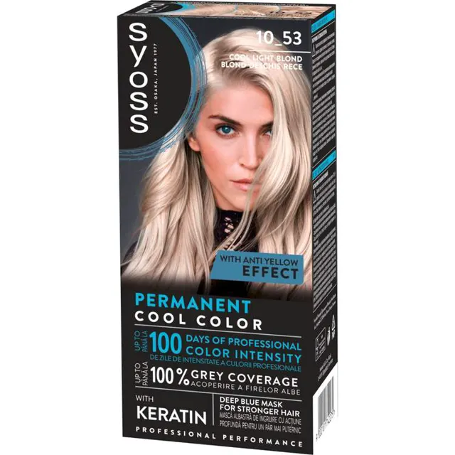 Farba Syoss 10-53 Hladno svetlo plava Syoss
