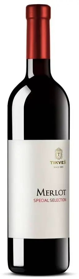 VINO CRVENO TIKVES MERLOT SS 0.75L