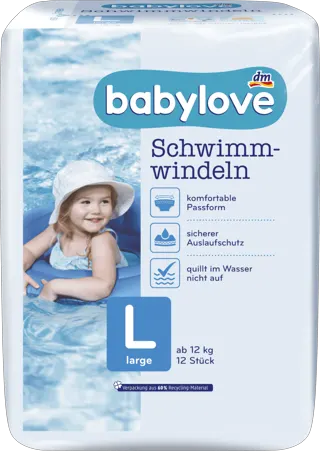 babylove pelene za plivanje vel.L 12kom