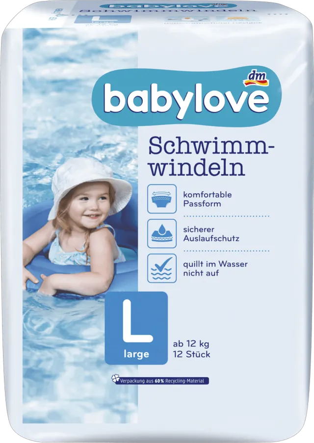babylove pelene za plivanje vel.L 12kom babylove