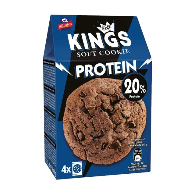 KINGS SOFT COOKIE PROTEIN 160gr BENLIAN FOOD KOZMETIK PLUS