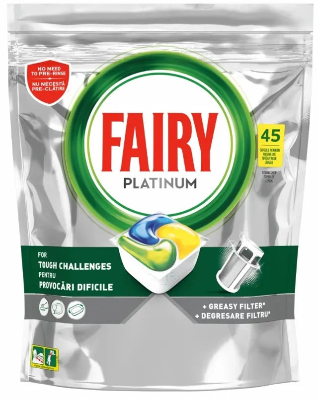 Tablete za sud. Fairy Platinum 45kom Fairy