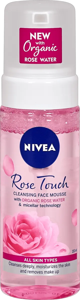 Pena za cis.lica Rose touch Nivea 150ml