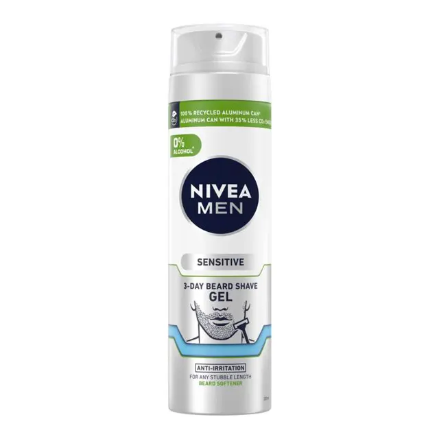 Gel za brijanje Nivea 3day beard 200ml Nivea