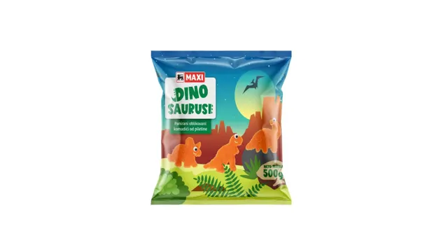 Pan.kom.piletine Dinosaurusi Maxi 500g Maxi