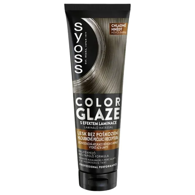 syoss COLOR GLAZE COOL BRUNETTE toner syoss
