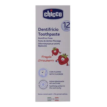 Chicco pasta za zube jagoda 50ml chicco