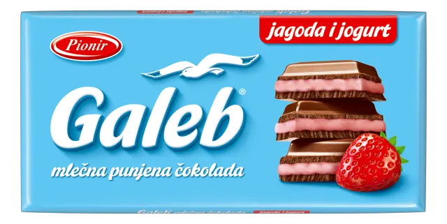 COKOLADA GALEB JAGODA I JOGURT 100gr GALEB
