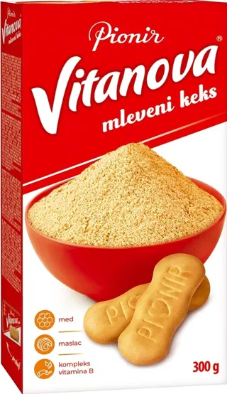 Vitanova mleveni keks 300g #12 Pionir