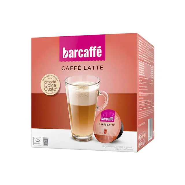 Kapsule Perfetto latte Barcaffe 160g Barcaffe