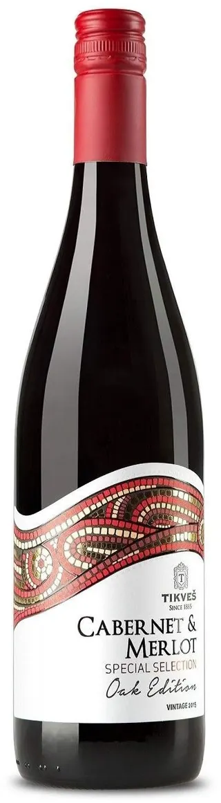 VINO CRVENO CABERNET & MERLOT OAK SS 0.75L
