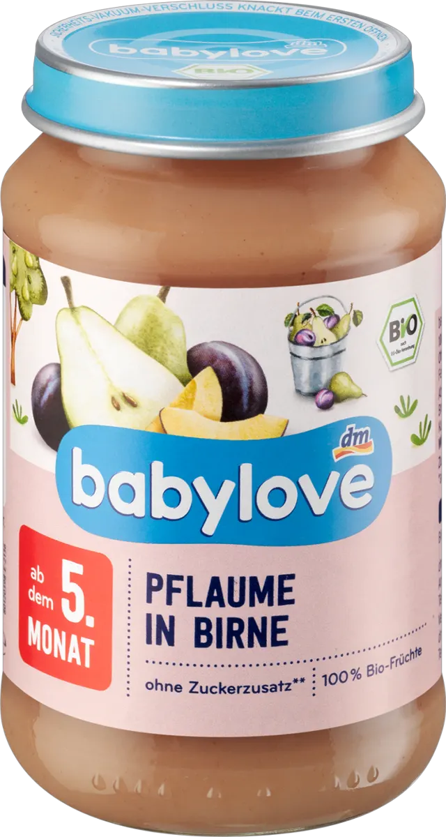 babylove kašica kru. i šljiva 5m+ 190g babylove