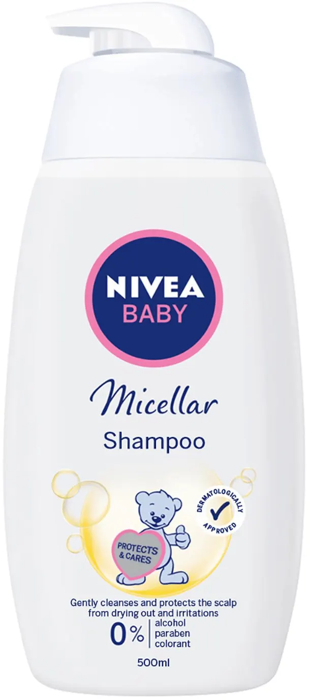 ŠAMPON BABY MICELARNI PUMPICA NIVEA 500ML NIVEA