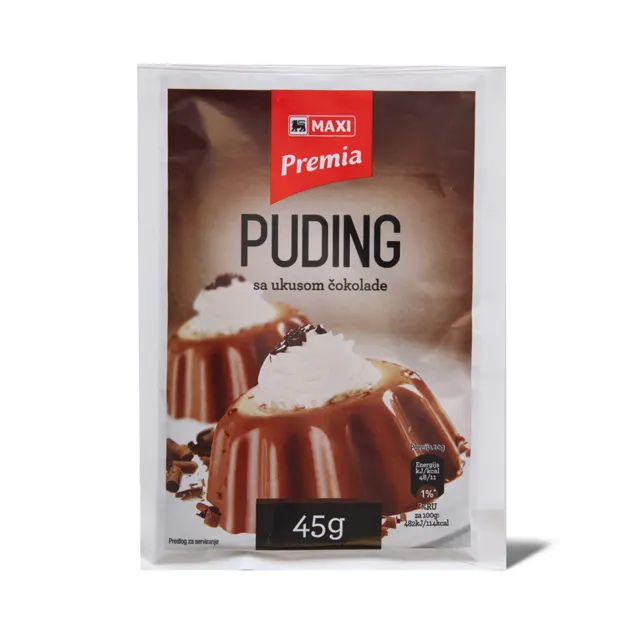 Puding cokolada Premia 45g Maxi