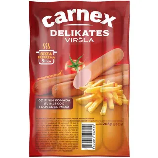 Delikates virsla Carnex 205g