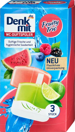 Denkmit gel osvež./WC Fruity trio 3kom