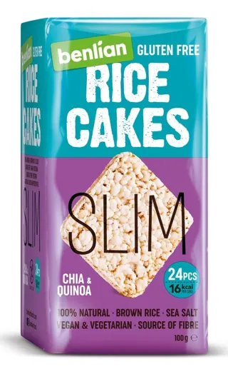 GALETE SLIM PIRIN CHIA&QUIN BF 100G
