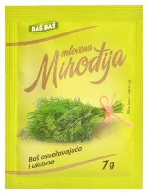 ZAČIN MIROĐIJA BAŠ BAŠ 7G BAS BAS