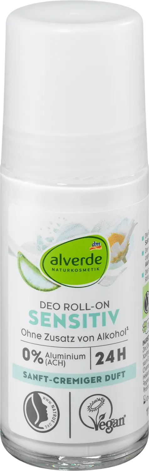 alverde deo roll-on Sensitiv 50ml alverde NATURKOSMETIK