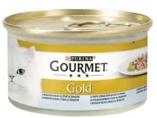 GOURMET GOLD PAŠT. ZA MAČKE RIBA 85G