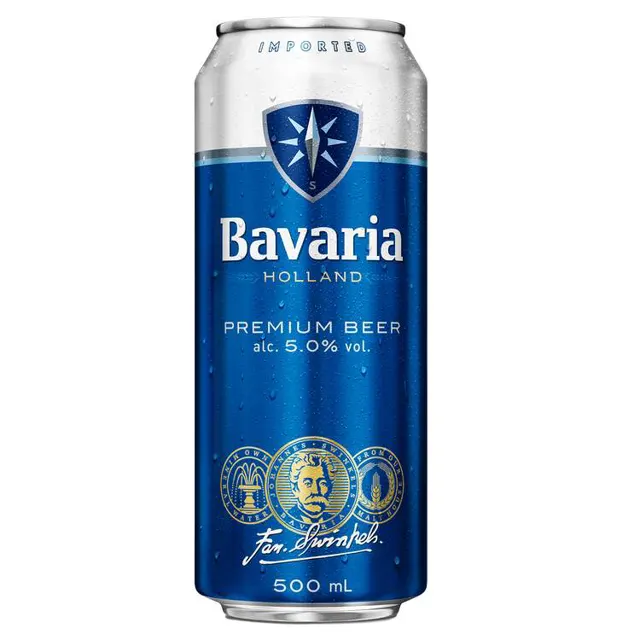 Pivo svetlo Bavaria limenka 0.5l Bavaria