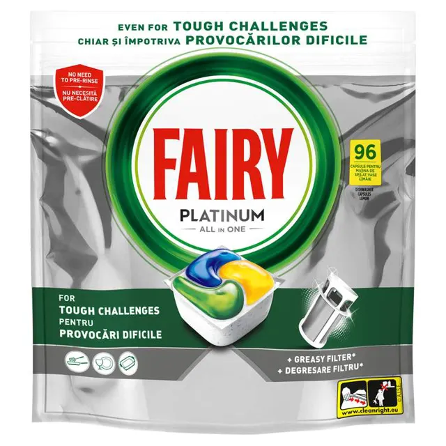 Tablete za sud.Fairy Platinum 96kom Fairy