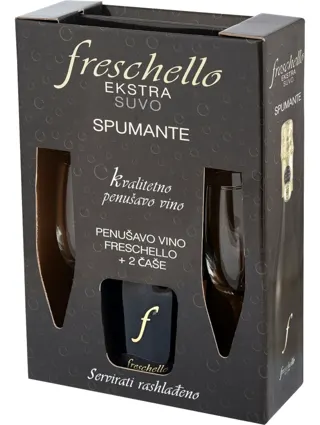 Vino penusavo Freschelo 0.75l+2case
