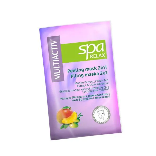 MASKA ZA LICE SPA RELAX PILING 2U1 7.5ML MULTIACTIV