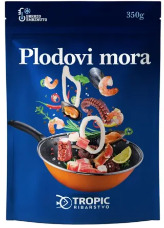 Smrznuti plodovi mora Tropic 350g
