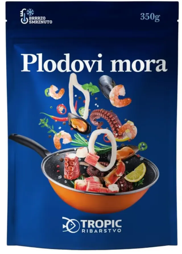 Smrznuti plodovi mora Tropic 350g Tropic Trade