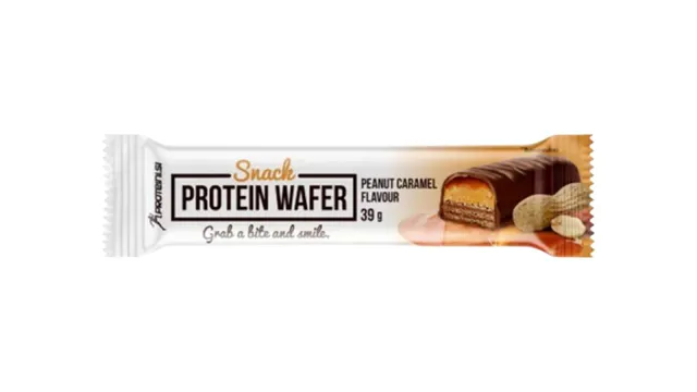 BAR PROTEIN WAFER PEANUT CARAMEL 39G PROTEINI.SI PROTEINI.SI