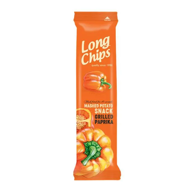 Long Chips grilovana paprika 75g LONG CHIPS