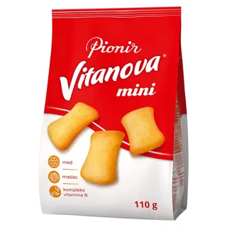 KEKS MINI VITANOVA 110gr PIONIR