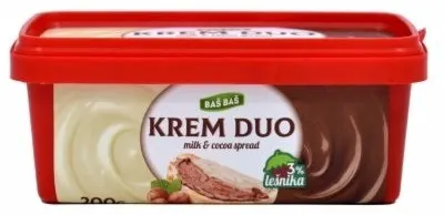KREM KAKAO-MLEČNI 3% LEŠNIKA BAŠ BAŠ 200G BAS BAS