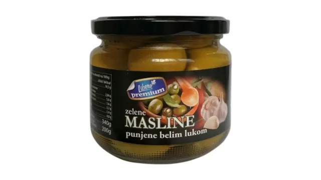 MASLINE ZELENE PREMIUM SA B.LUKOM 340gr LIBERO TEAM