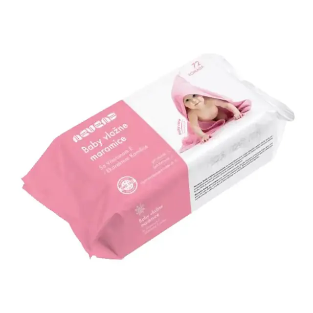 NEVENA Baby vlažne maramice roze 72/1 Nevena