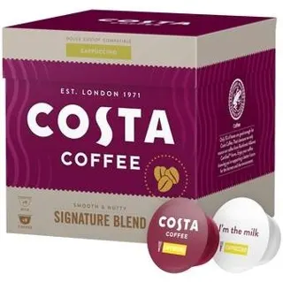 COSTA COFFEE CAPPUCC.146.4 CAPS. 8/1 x2