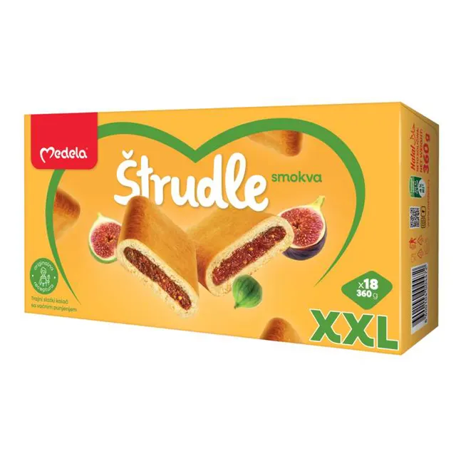 KEKS STRUDLA SMOKVA 360gr MEDELA MEDELA