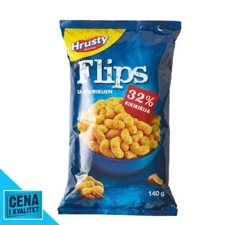 FLIPS SA KIKIRIKIJEM 140G HRUSTY