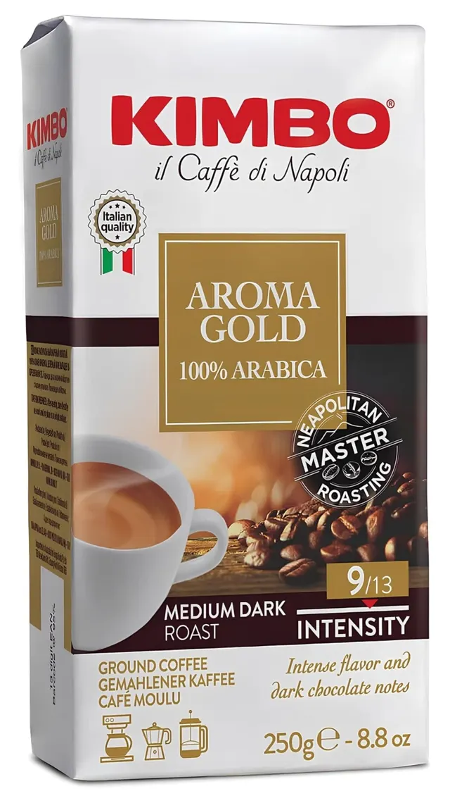 KAFA KIMBO GOLD 100% ARABICA 250G KIMBO
