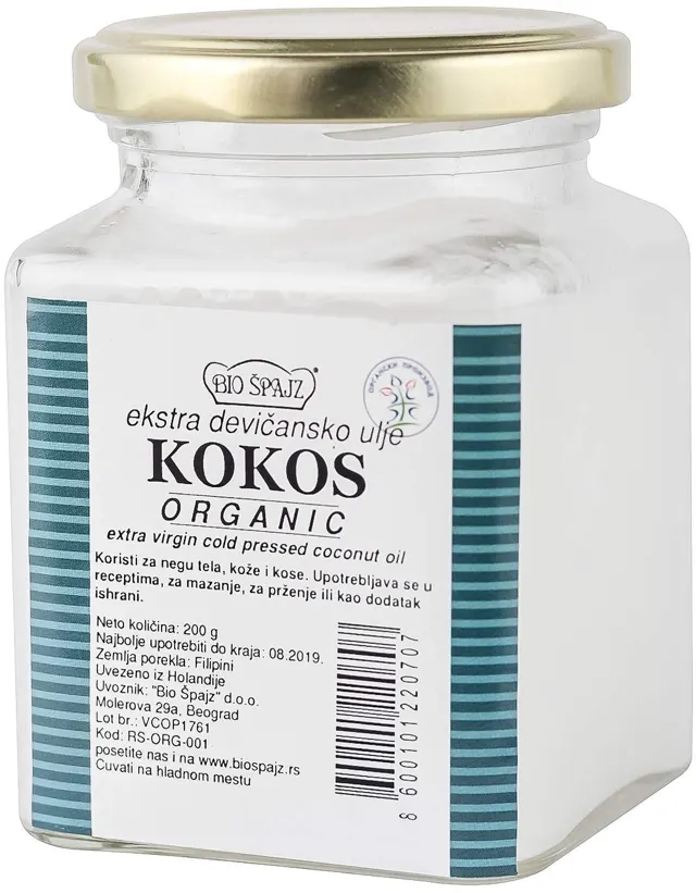 Ulje devicansko od kokosa BIO 200g Delhaize Bio