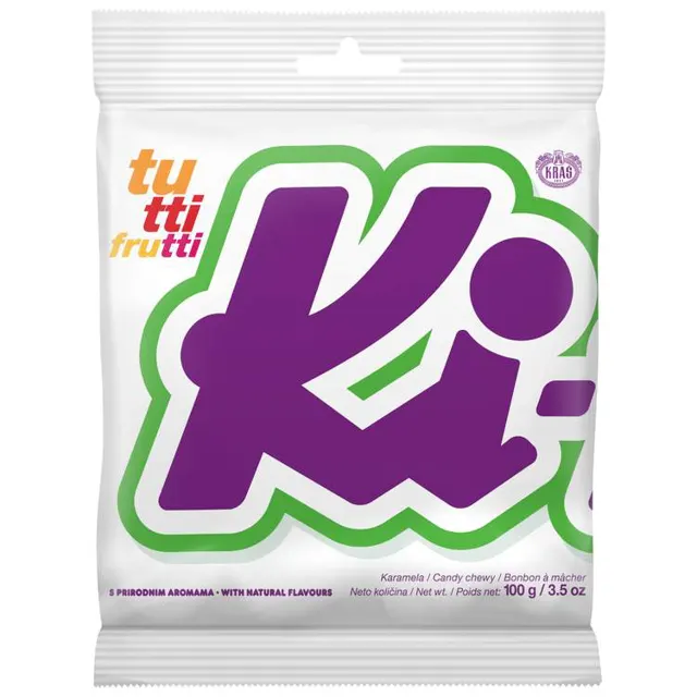 Bombone Tutti frutti Ki-Ki 100g Ki-ki