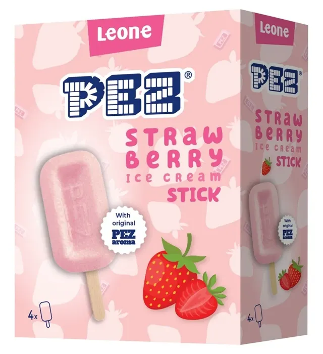 SLADOLED PEZ JAGODA POLAR FOOD 4X80ML LEONE