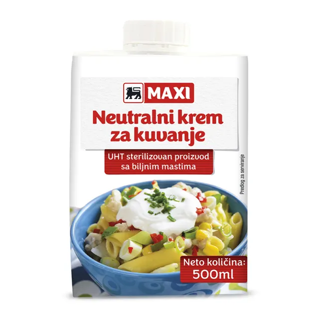 Krem za kuvanje neutralan Maxi 500ml Maxi