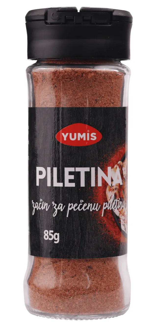 PECENA PILETINA YUMIS 85G STAKLENA BOCICA YUMIS