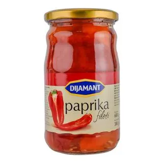 PAPRIKA FILETI BARENA 680gr DIJAMANT