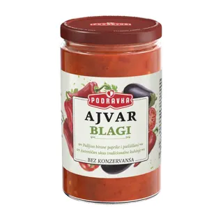 ajvar blagi vori 350g podravka