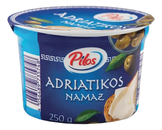 Adriatikos sirni namaz MK12 250g Pilos