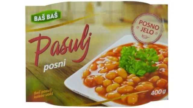 PASULJ POSNI BAŠ BAŠ 400G BAS BAS